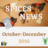 Spicesnews oct-dec 2016